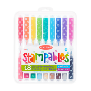Stampables Scented Double-Ended Stamp Markers - Set of 18