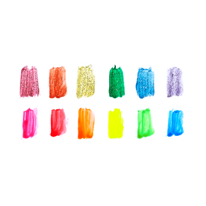 Lil' Poster Paint Pods - Glitter & Neon - Set of 12