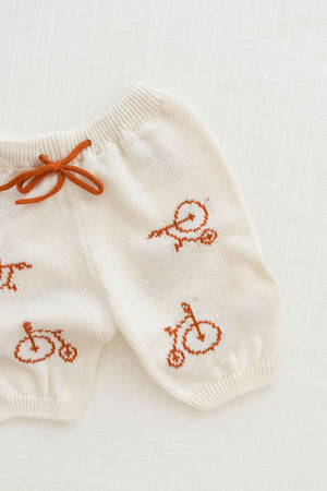 Zion Knit Shorties - Bikes