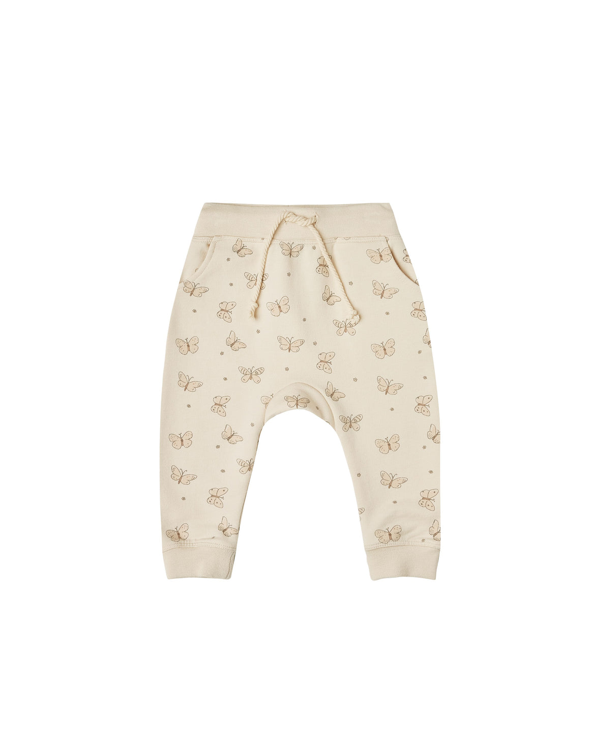 Butterfly Terry Sweatpants - Natural
