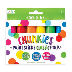 Chunkies Paint Sticks: Classic Pack - Set of 6