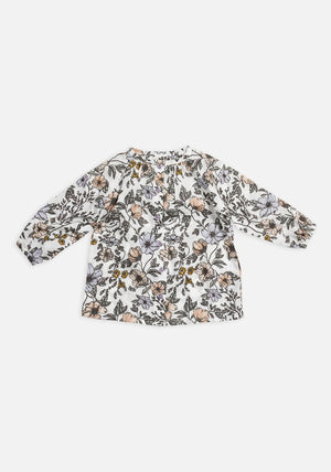 Miann & Co Baby - Raglan Long Sleeve Flowy Shirt - Secret Garden Floral