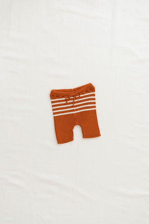 Heritage Knit Shorts - Ginger