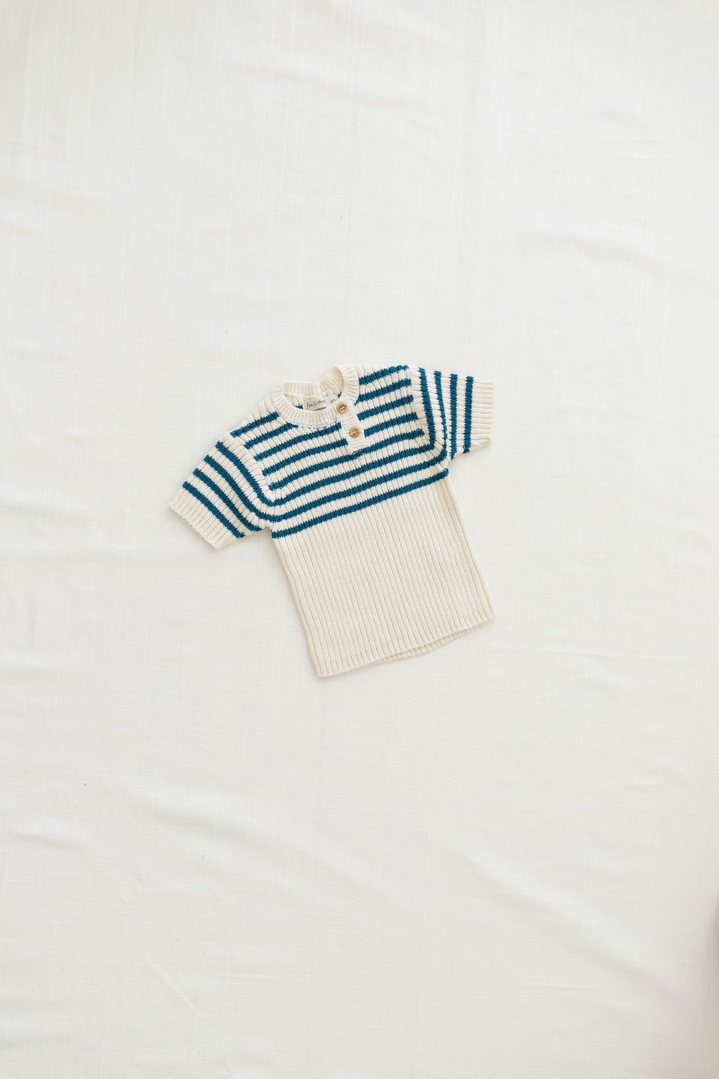 Heritage Knit Top - Ocean Stripes