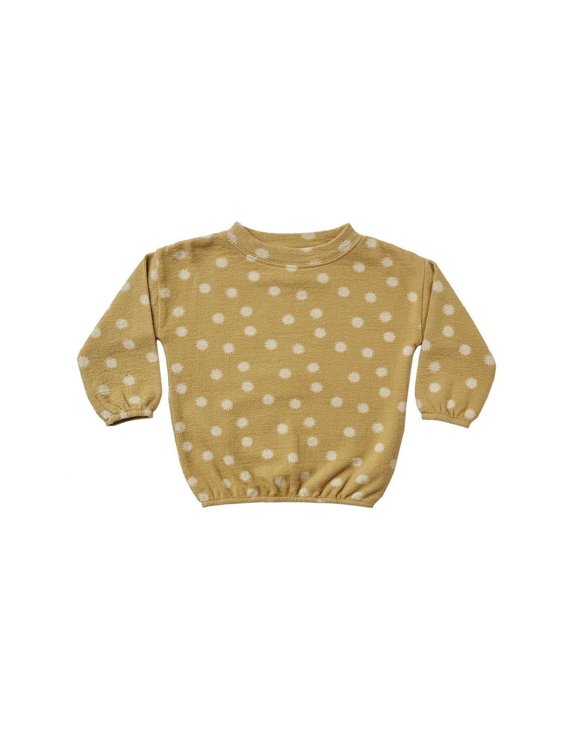Sunburst Slouchy Pullover - Gold