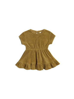 Terry Dress - Ocre